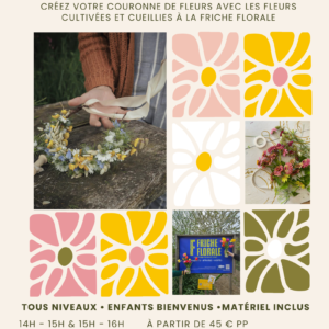 Atelier : Créez votre couronne de fleurs